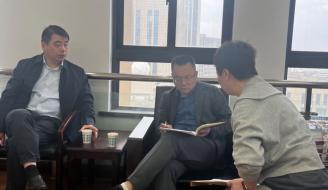 市商務(wù)局蒞臨協(xié)會指導(dǎo)工作并關(guān)注換屆事宜